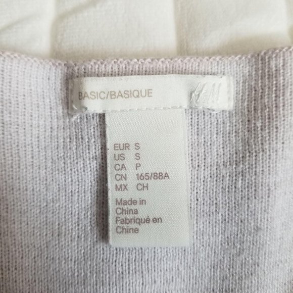 H&M Basic Women's Long Sleeves Sweater Small - Picture 4 of 10